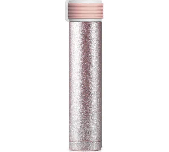 Мини-термос Asobu Skinny Glitter, светло-розовый SBV40 NUDE