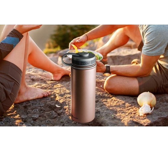 Термобутылка Asobu Alpine flask 0.53 л, шоколадная TMF2 chocolate