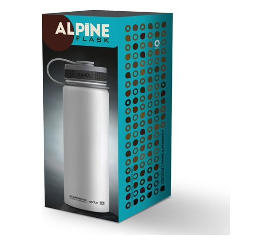 Термобутылка Asobu Alpine flask 0.53 л, шоколадная TMF2 chocolate
