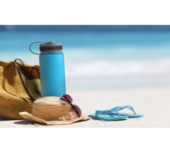 Термобутылка Asobu Alpine flask 0.53 л, синяя TMF2 blue