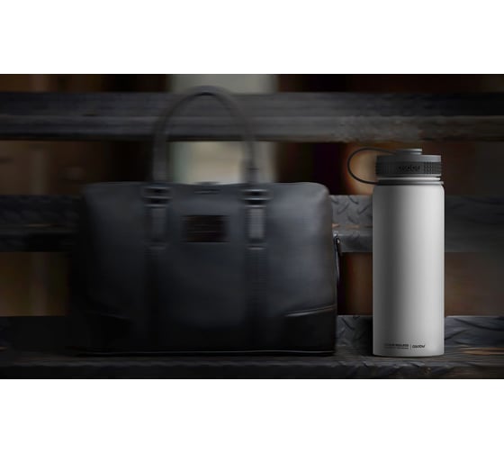 Термобутылка Asobu Alpine flask 0.53 л, белая TMF2 white