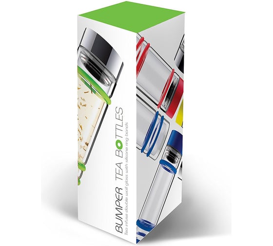 Бутылка Asobu Bumper 0.4 литра, зеленая DWG12 green