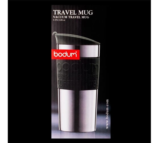 Термокружка Bodum Travel 0.35 л, черная 11068-01