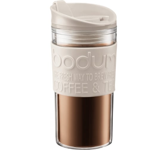Термокружка Bodum Travel 0.35 л, белая 11103-913