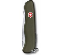 Нож Victorinox Forester 111 мм, 12 функций, зеленый 0.8363.4R
