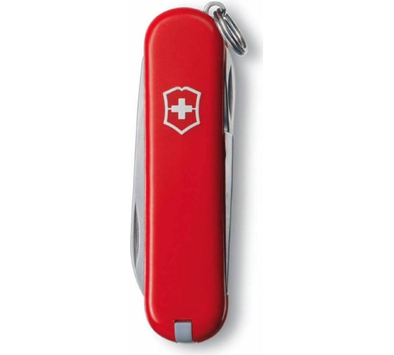 Нож Victorinox Classic 58 мм, 7 функций, красный, блистер 0.6223.B1