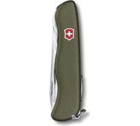 Нож Victorinox Picknicker 111 мм, 11 функций, зеленый 0.8353.4R