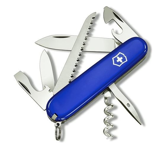 Нож Victorinox Camper 91 мм, 13 функций, синий 1.3613.2R
