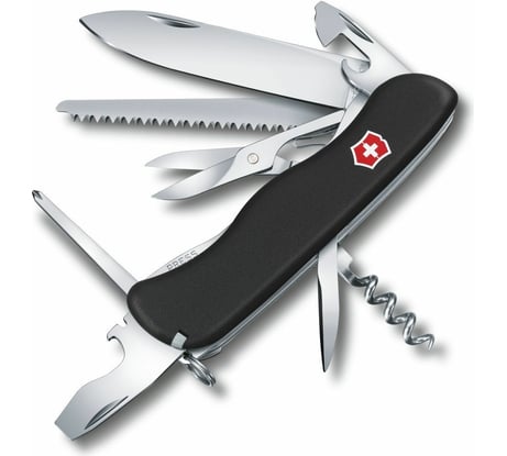 Нож Victorinox Outrider 111 мм, 14 функций, черный 0.8513.3