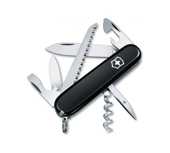 Нож Victorinox Camper 13 функций, 91 мм, черный 1.3613.3R