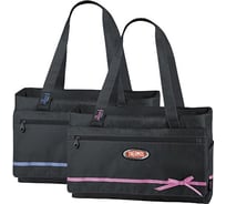 Сумка-холодильник THERMOS Foogo Large Diaper Fashion Bag черная/розовая 003355-p