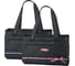 Сумка-холодильник THERMOS Foogo Large Diaper Fashion Bag черная/розовая 003355-p 1