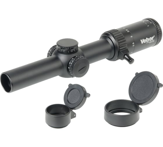 Прицел Veber оптический wolf 1-4x24 gb fd07 загонник 28042 м28042-ВИ