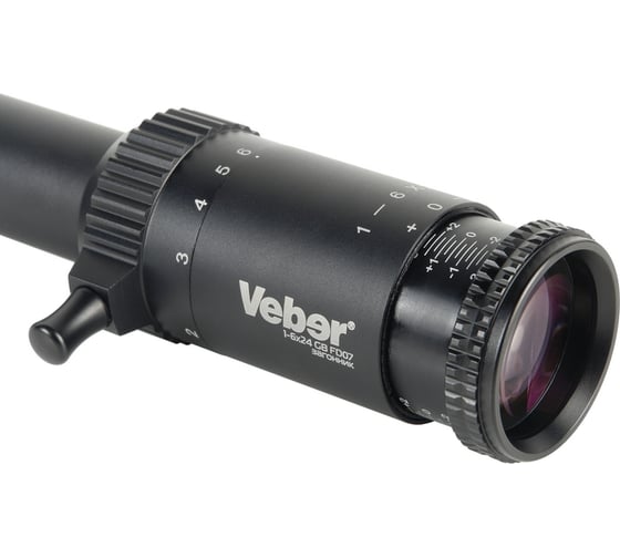 Прицел Veber оптический wolf 1-6x24 gb fd07 загонник 28043 м28043-ВИ