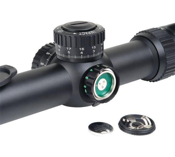 Прицел Veber оптический wolf ii 1-10x26 gb fd загонник 27180 м27180-ВИ