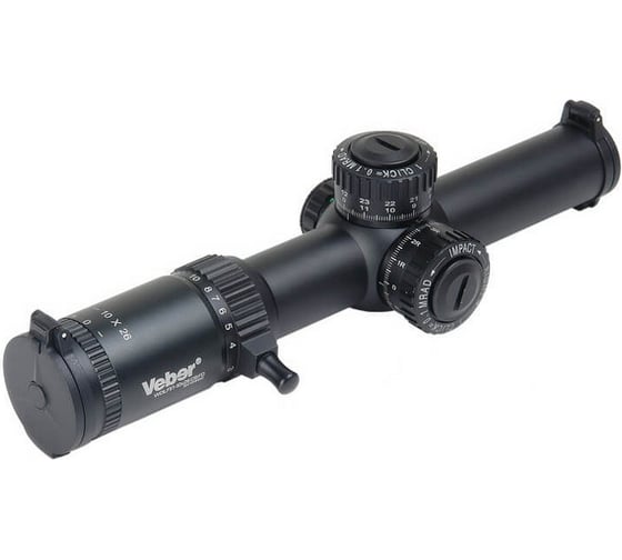 Прицел Veber оптический wolf ii 1-10x26 gb fd загонник 27180 м27180-ВИ