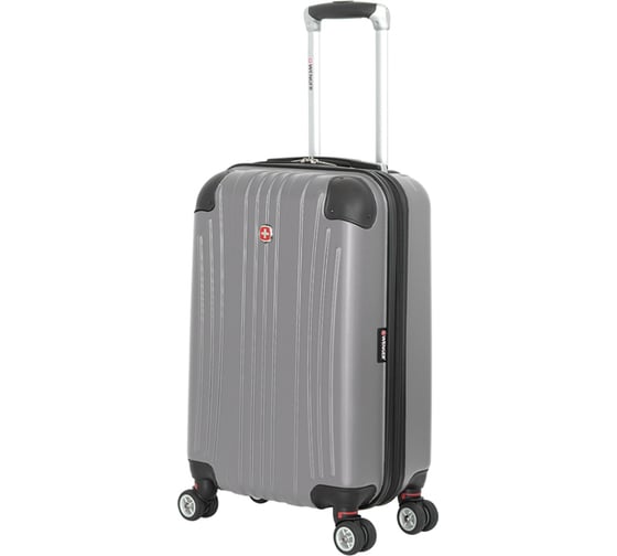 Чемодан Wenger Ridge серебристый, 34x24x54 см, 31 л 6171014154