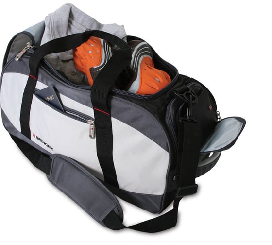 Спортивная сумка Wenger Mini Soft Duffle цвет серый, 52х25х30 см 52744465