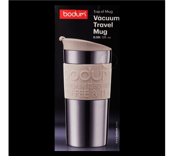 Термокружка Bodum Travel 0.35 л, белая 11068-913