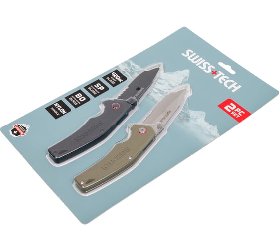 Набор складных ножей Swiss+Tech 2 шт. ST001055