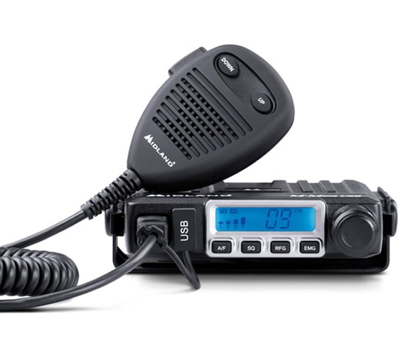 Мобильная радиостанция MIDLAND M-mini usb, 27мгц C1262.04