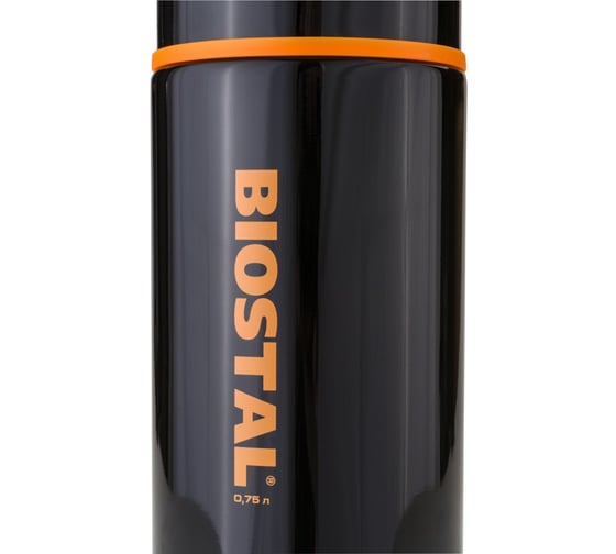 Термос BIOSTAL СПОРТ черный, 1.2 л NBP-1200C