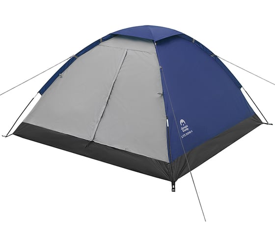 Четырехместная палатка Jungle Camp Lite Dome 4, цвет синий/серый 70843