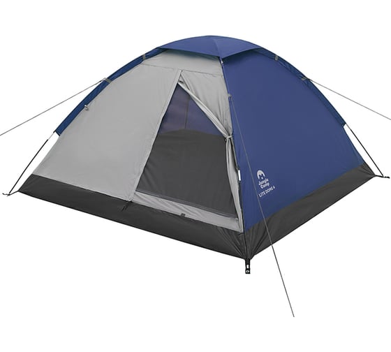 Четырехместная палатка Jungle Camp Lite Dome 4, цвет синий/серый 70843