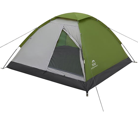 Трехместная палатка Jungle Camp Lite Dome 3, цвет зеленый/серый 70812