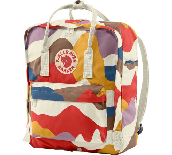 Рюкзак Fjallraven Kanken Art камуфляжный, 27х13х38 см, 16 л F23610-971