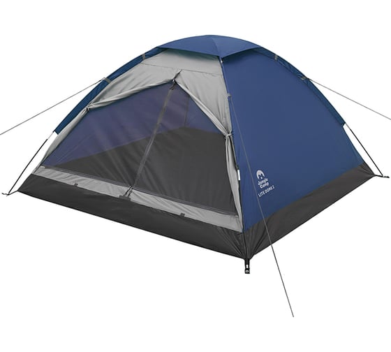 Двухместная палатка Jungle Camp Lite Dome 2, цвет синий/серый 70841