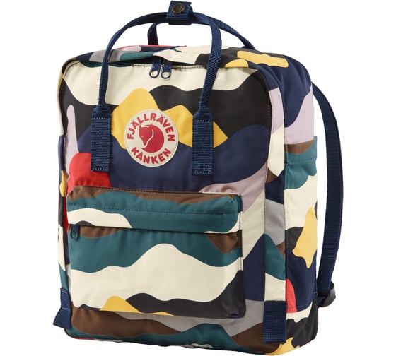 Рюкзак Fjallraven Kanken Art камуфляжный, 27х13х38 см, 16 л F23610-970