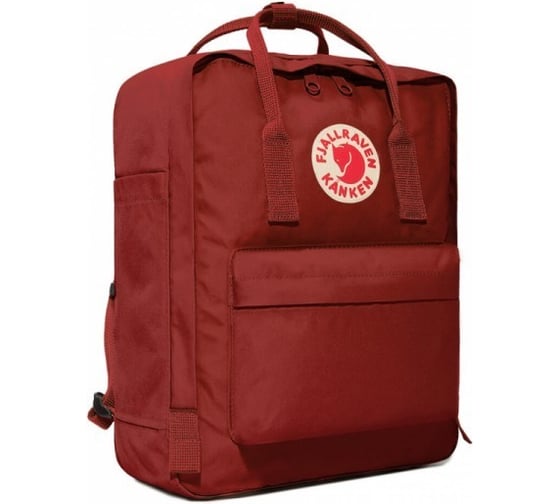 Рюкзак Fjallraven Kanken красный, 27х13х38 см, 16 л F23510-307