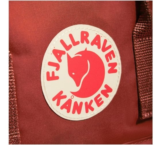 Рюкзак Fjallraven Kanken красный, 27х13х38 см, 16 л F23510-307