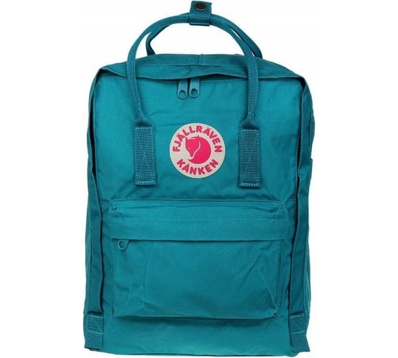 Рюкзак Fjallraven Kanken зеленый, 27х13х38 см, 16 л F23510-646