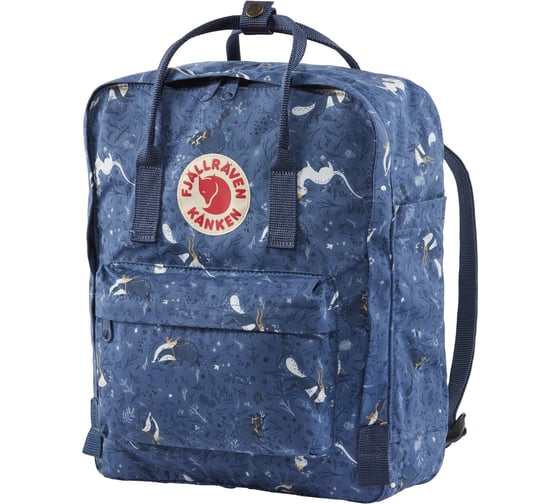 Рюкзак Fjallraven Kanken Art синий, 27х13х38 см, 16 л F23610-975