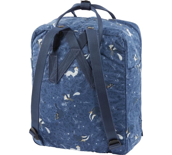 Рюкзак Fjallraven Kanken Art синий, 27х13х38 см, 16 л F23610-975