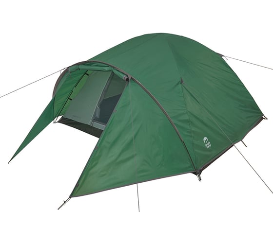 Двухместная палатка Jungle Camp Vermont 3, цвет зеленый 70825