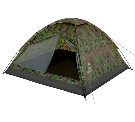 Двухместная палатка Jungle Camp Fisherman 4, цвет камуфляж 70853