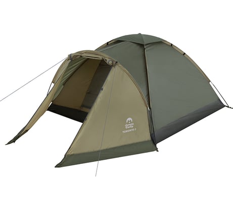 Двухместная палатка Jungle Camp Toronto 2, цвет темно-зеленый/оливковый 70814