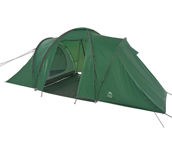 Четырехместная палатка Jungle Camp Toledo Twin 4, цвет зеленый 70834 1