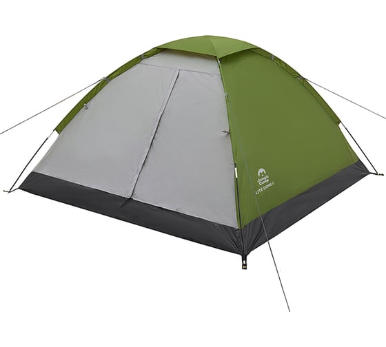 Двухместная палатка Jungle Camp Lite Dome 2, цвет зеленый/серый 70811