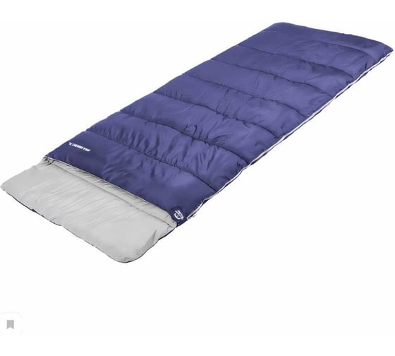 Широкий спальный мешок Jungle Camp Avola Comfort XL левая молния, цвет синий 70937