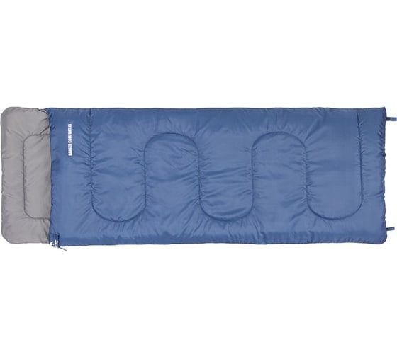 Спальный мешок с подголовником Jungle Camp Ranger Comfort JR левая молния, цвет синий 70915