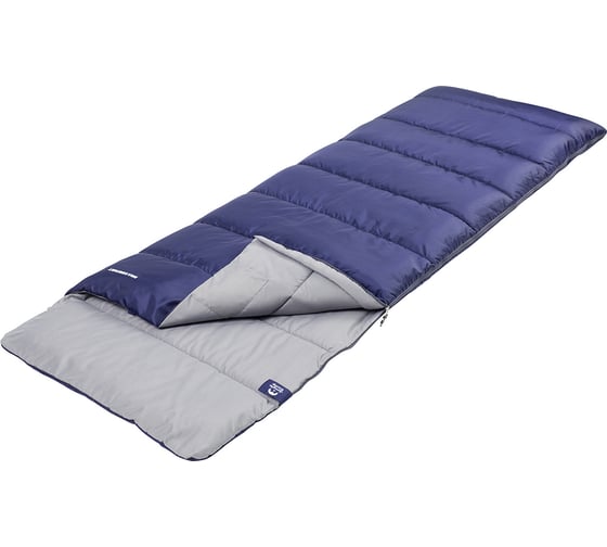 Спальный мешок с подголовником Jungle Camp Avola Comfort левая молния, цвет синий 70936