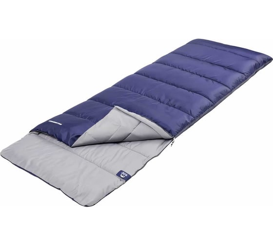 Спальный мешок с подголовником Jungle Camp Avola Comfort левая молния, цвет синий 70936