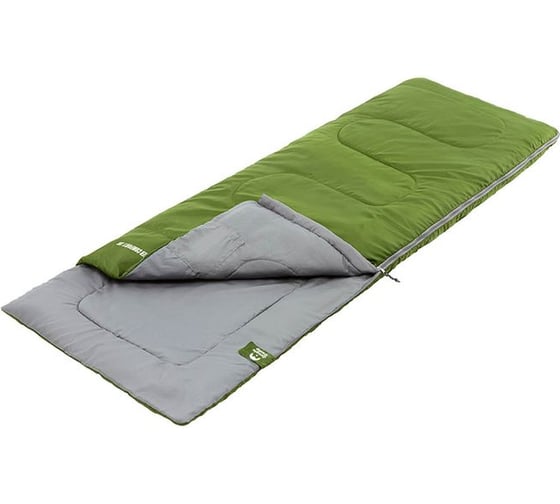 Спальный мешок с подголовником Jungle Camp Ranger Comfort JR левая молния, цвет зеленый 70916