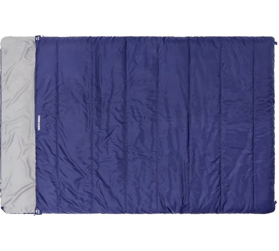 Двухместный спальный мешок Jungle Camp Trento Double две молнии, цвет синий 70961