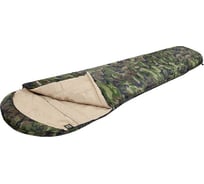 Трехсезонный спальный мешок Jungle Camp Fisherman левая молния, цвет камуфляж 70972