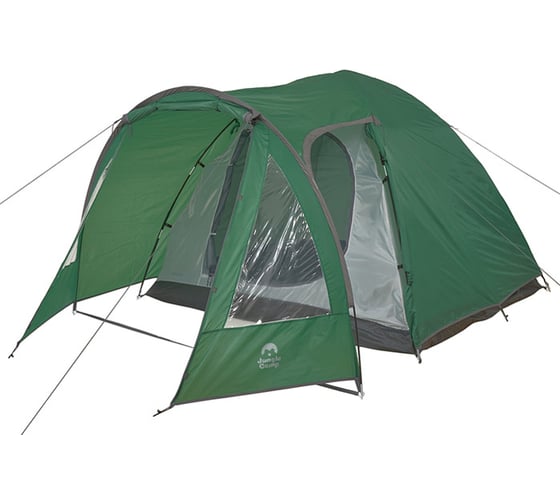 Четырехместная палатка Jungle Camp Texas 5, цвет зеленый 70828